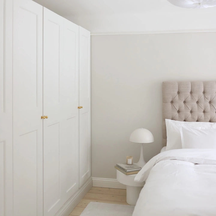 Knopp Solliden obehandlad mässing