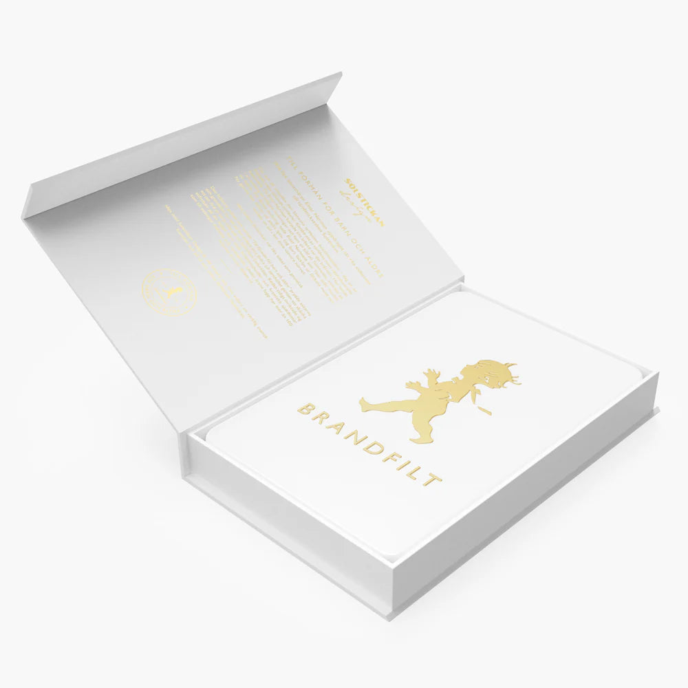 Solstickan Brandschutzdecke weiß/messing