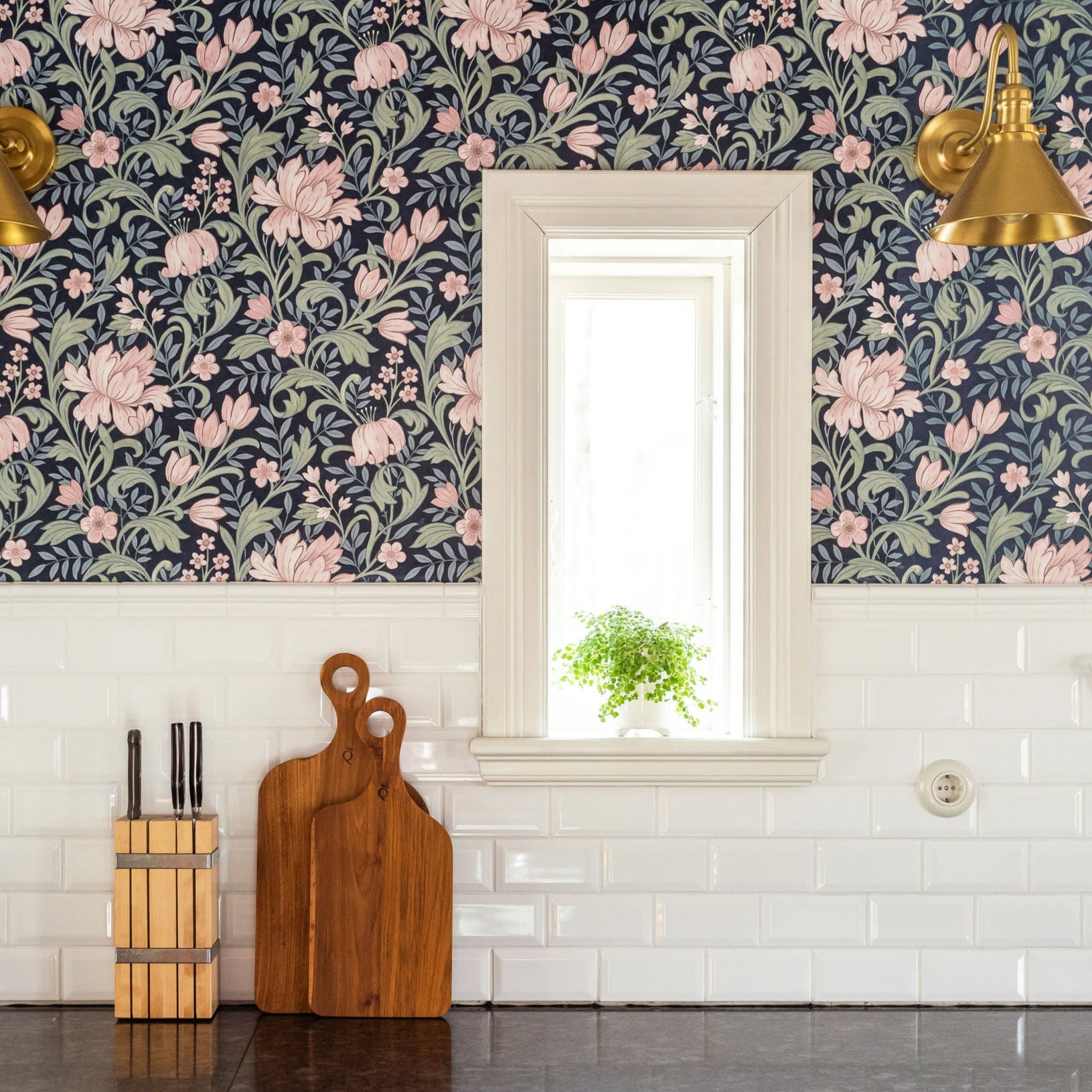 Großes Teakholzbrett