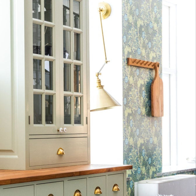 Garderobenleiste Wilma aus Teakholz 64 cm