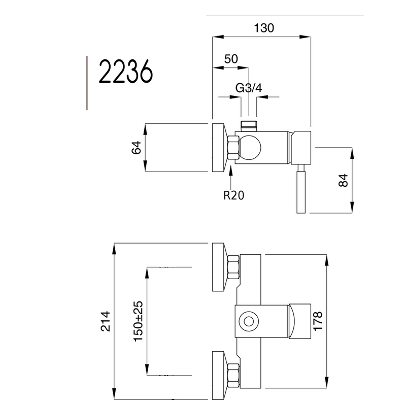 Duschblandare Kobuk 2236