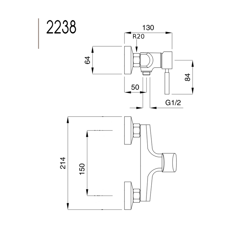 Duschblandare Kobuk 2238