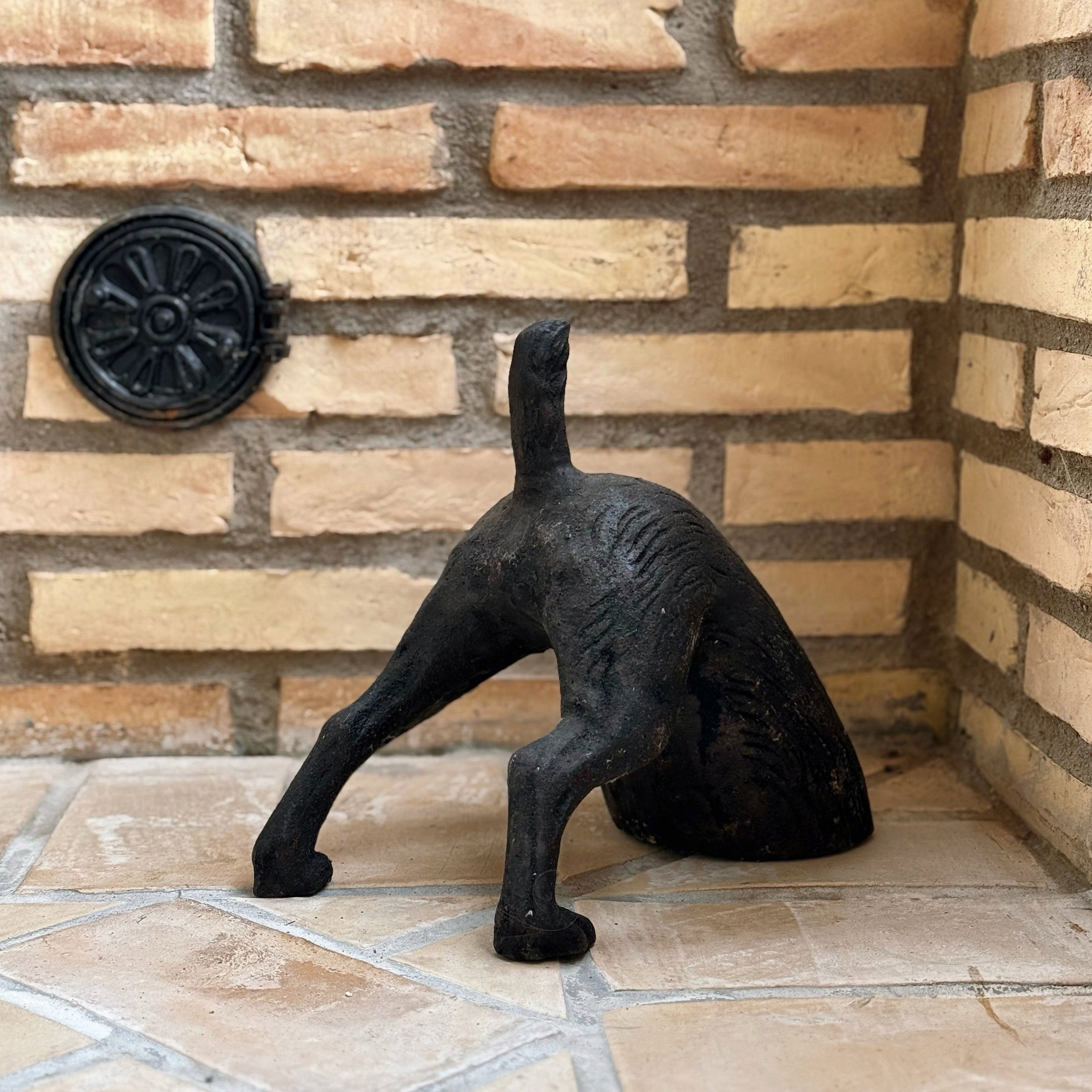 Türstopper Hund Gusseisen