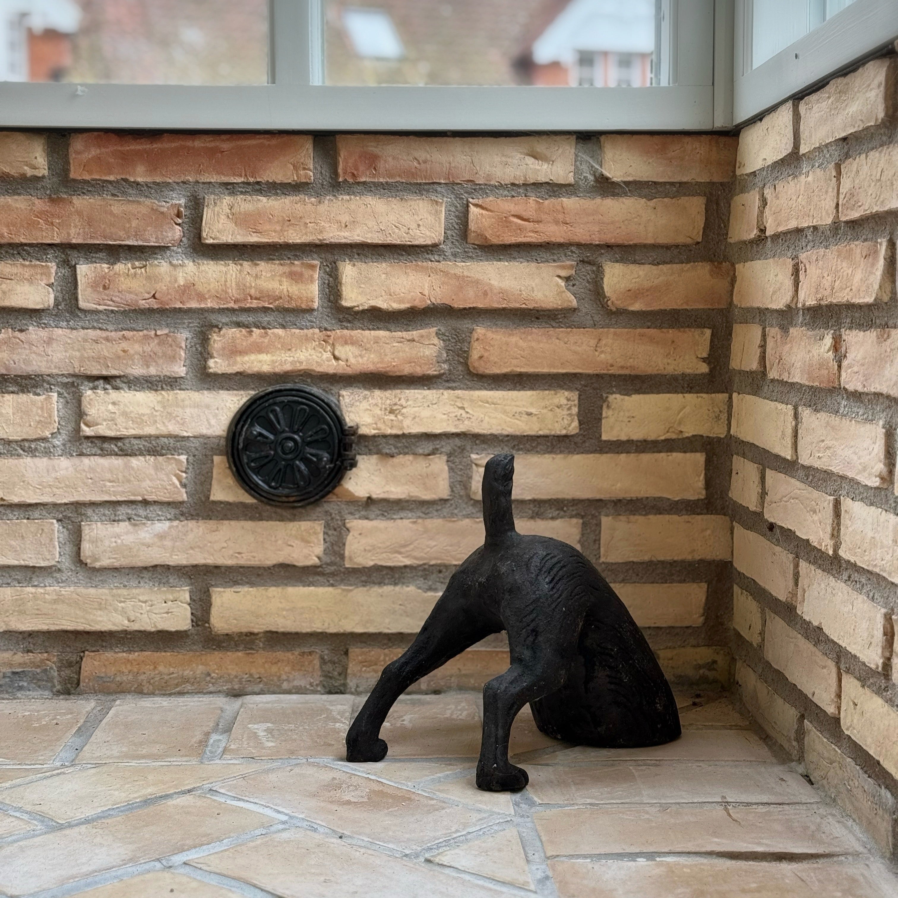 Türstopper Hund Gusseisen