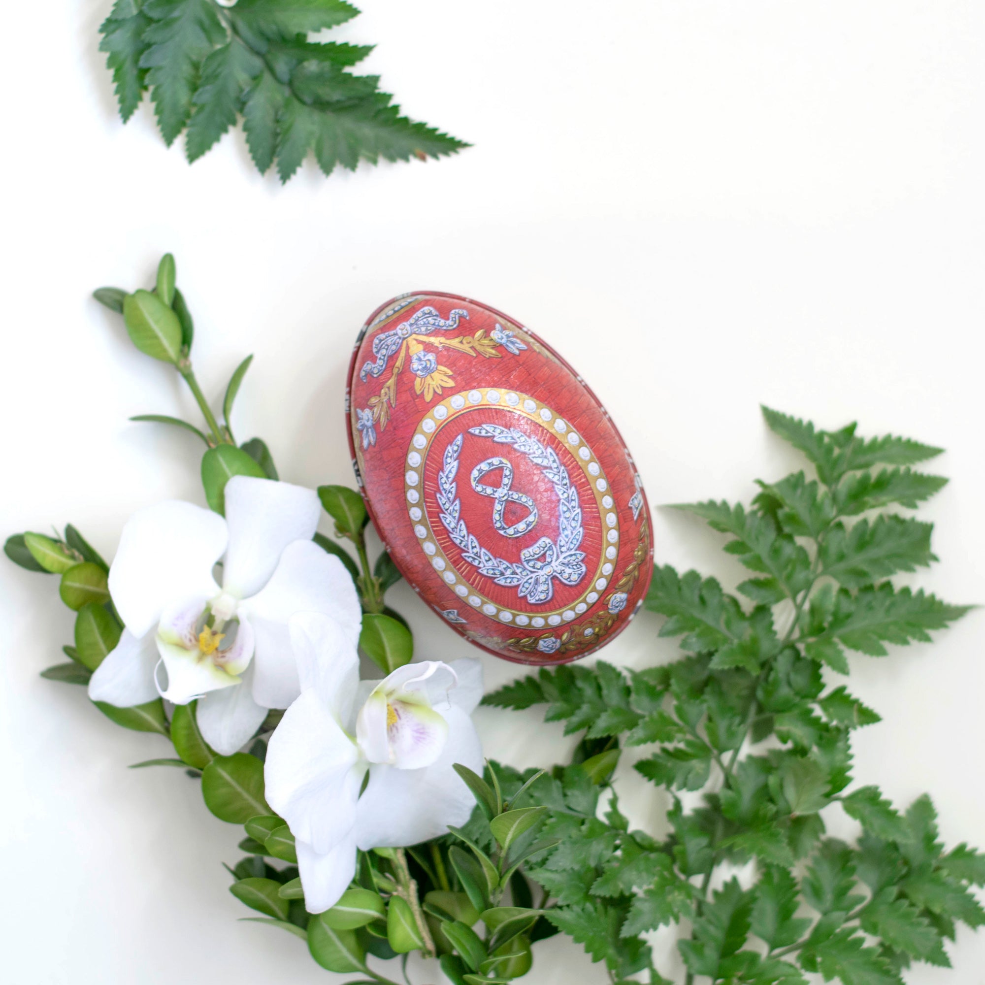 Plåtägg "Fabergé" Osorterade