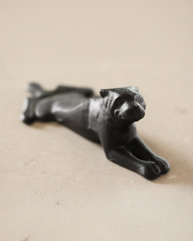 Türstopper Hund schwarz
