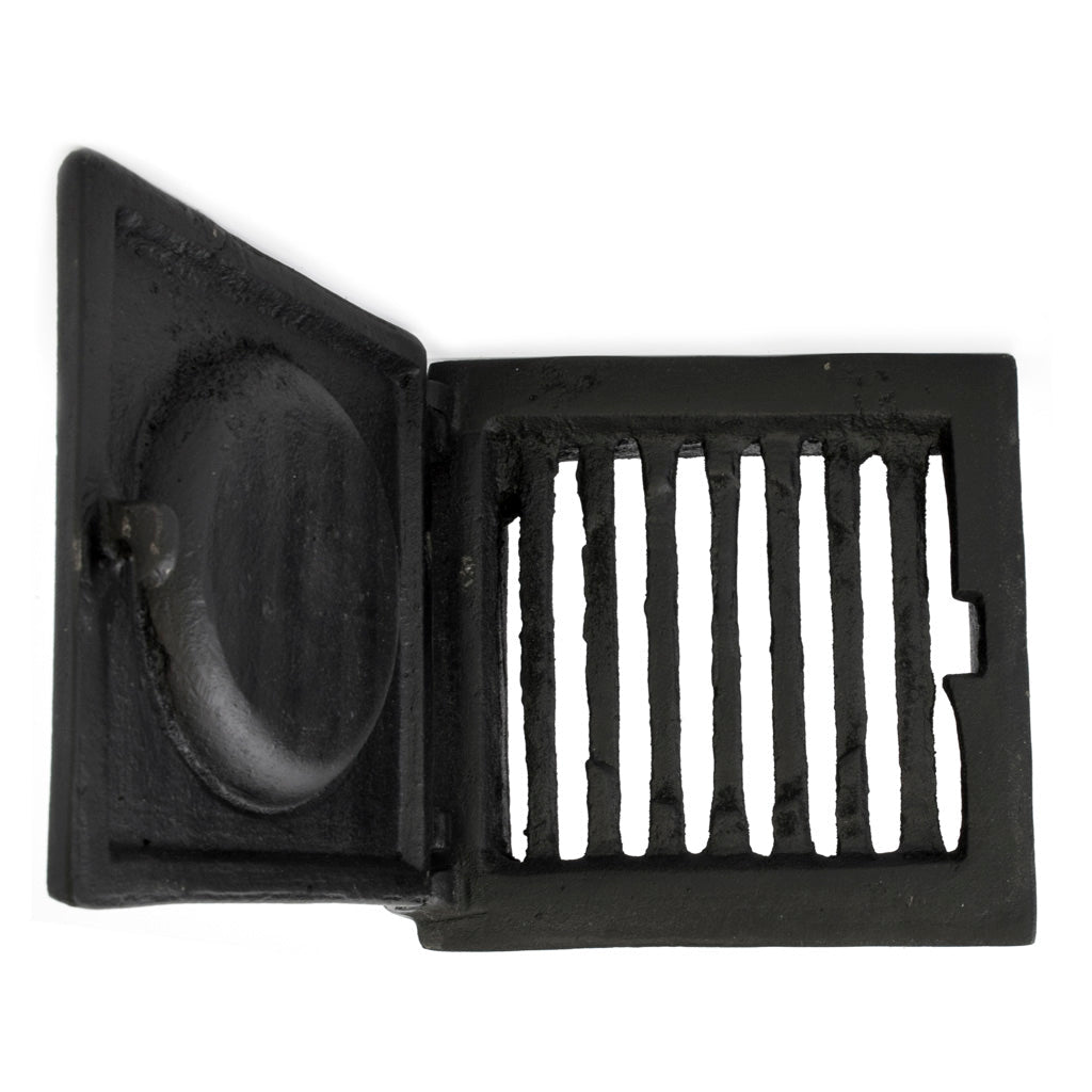 Gusseisenventil mit Klappe 130 x 130 mm