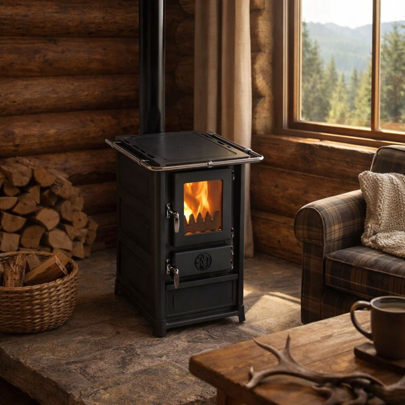 Vedspis MBS Olymp Plus Svart