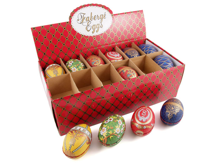 Plåtägg "Fabergé" Osorterade