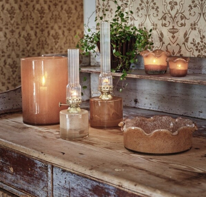 Ljuslykta Milla Ljusbrun Stor