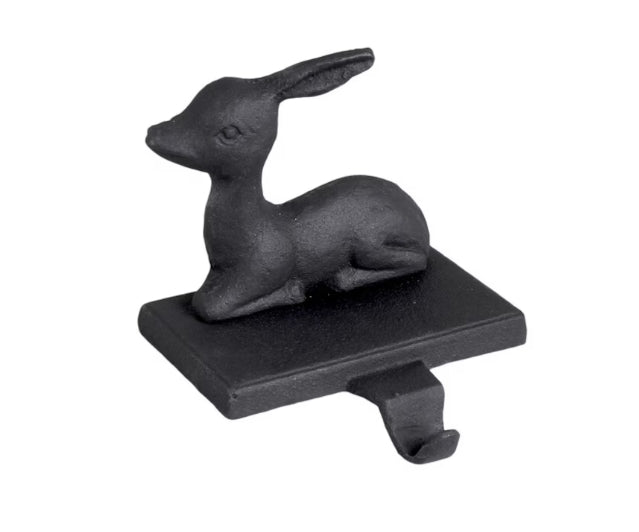 Krok för Julstrumpa Ren Järn Svart