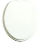 Burlington lågspolande WC med väggmonterad cistern vit/krom s-lås