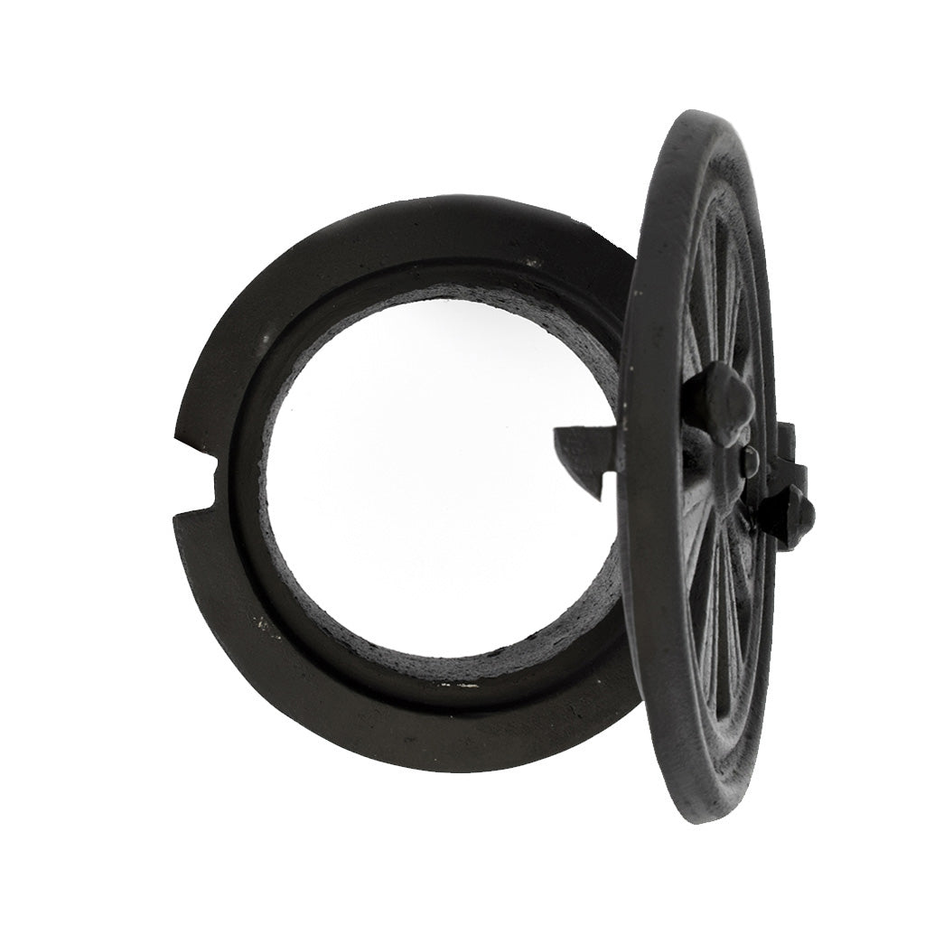 Rosettenventil Gusseisen 160 mm runder Stutzen