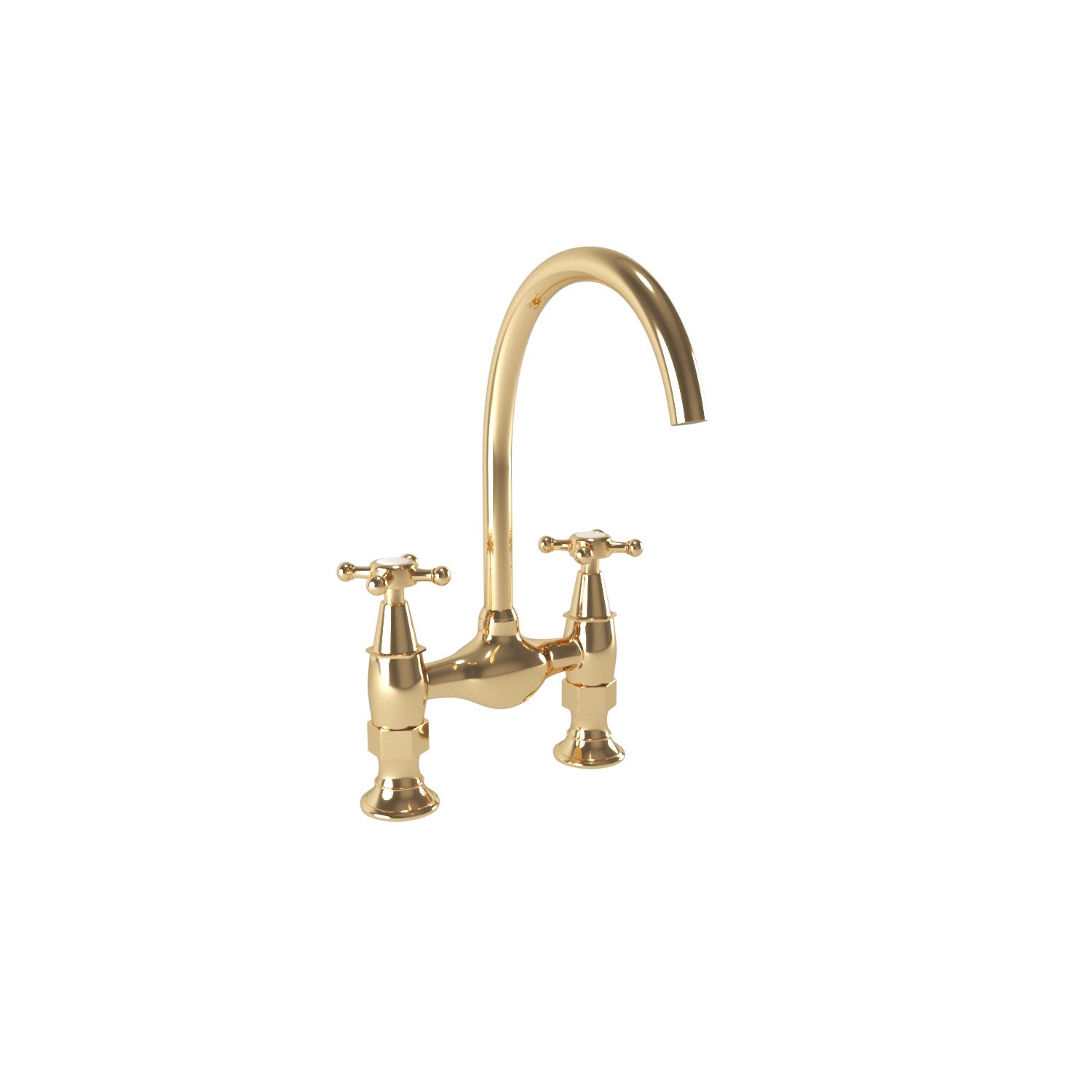 Küchenarmatur in Chrom Lady 2-Loch