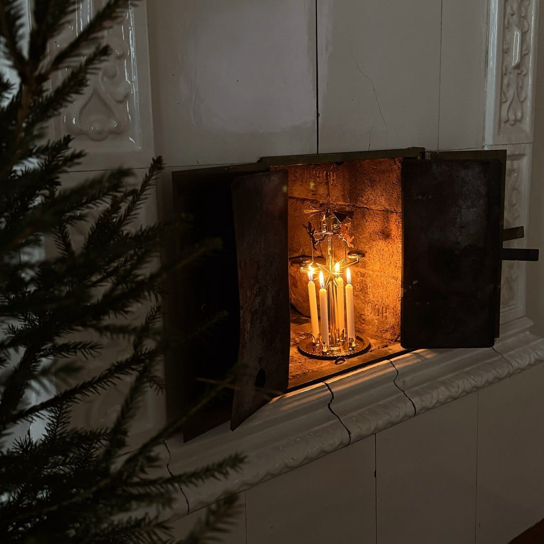 Weihnachtspyramide Messing