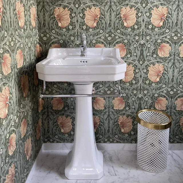 Burlington Edwardian Waschbecken 560 mm auf Sockel