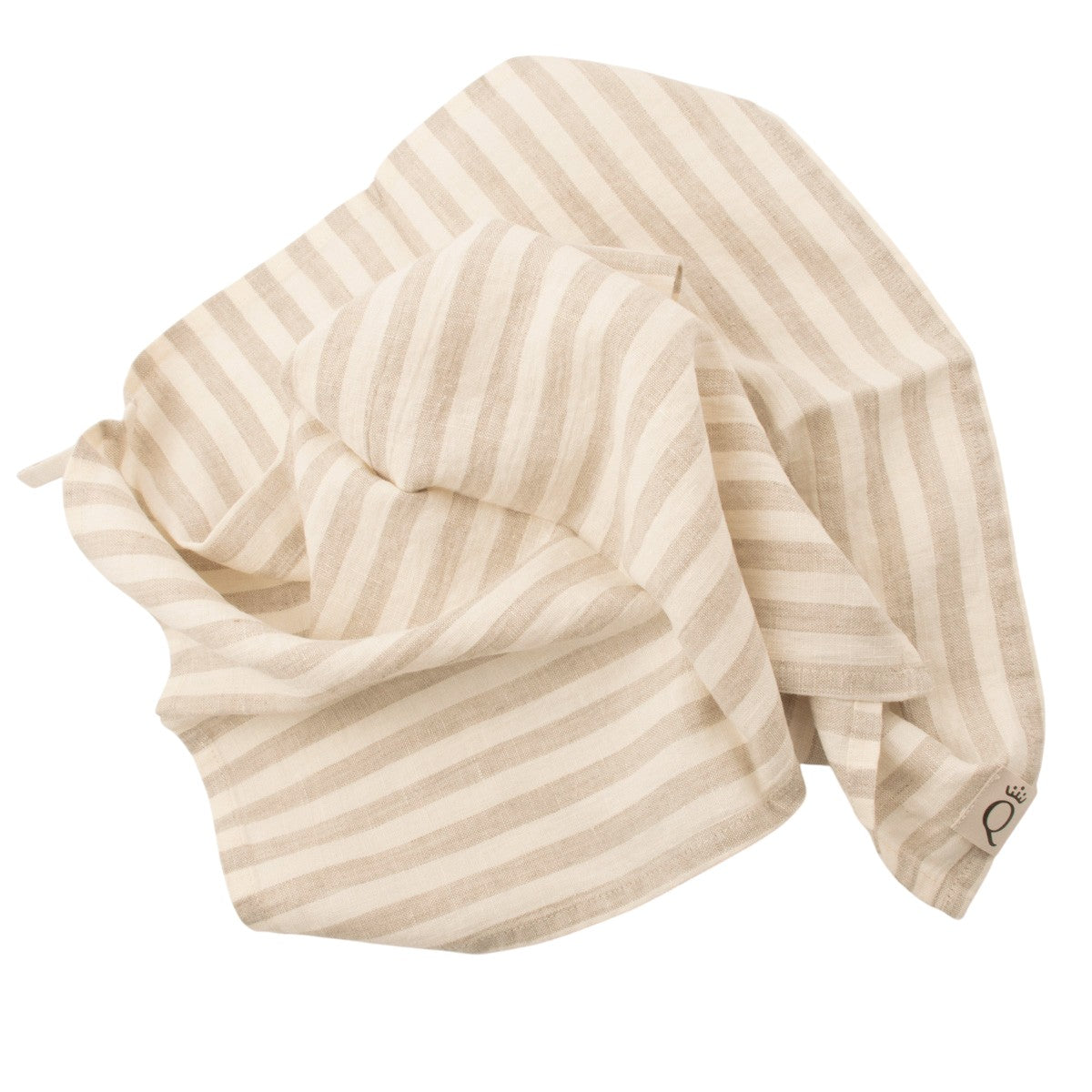 Kökshandduk Beddinge natur/vit 40x65 cm