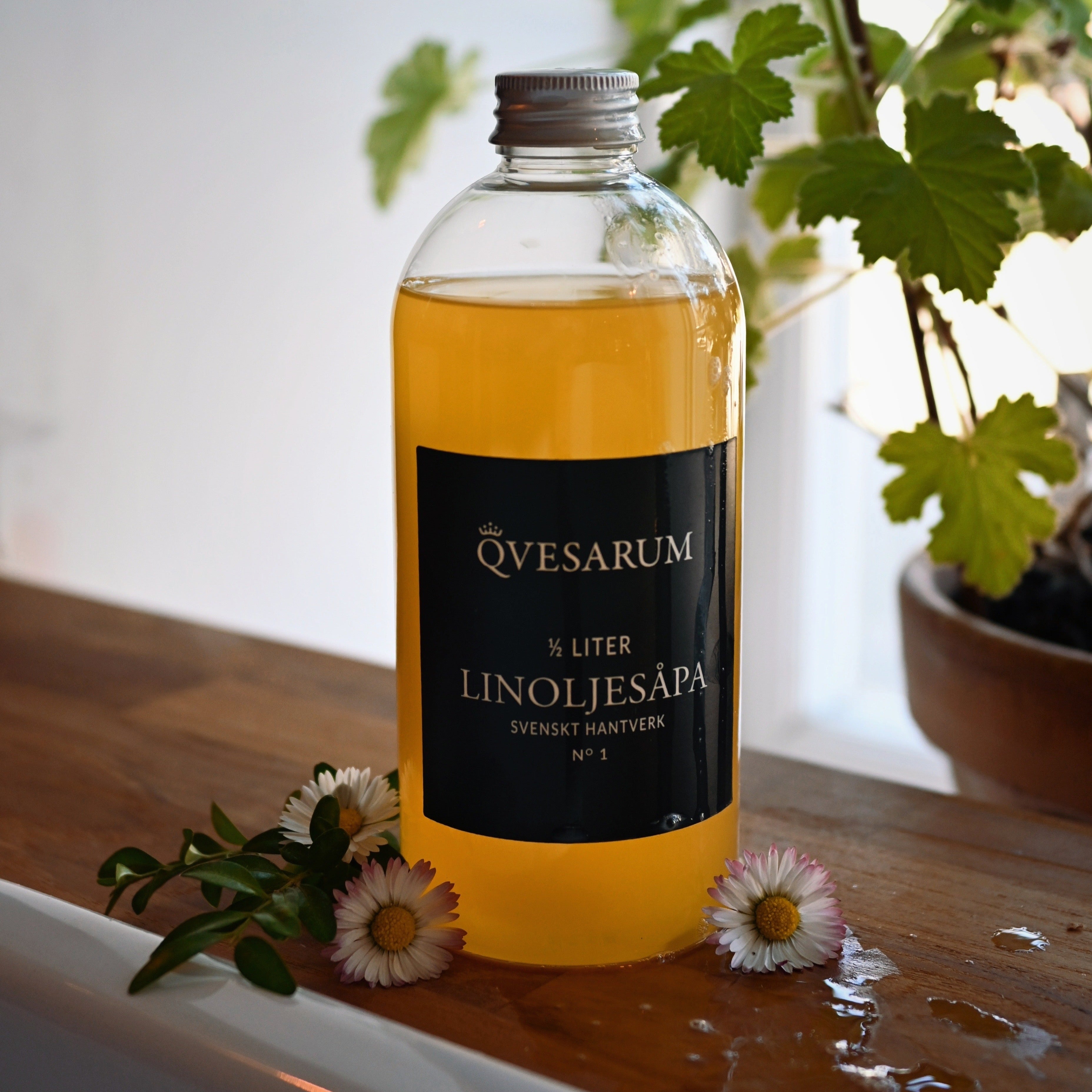 Leinölseife Qvesarum ½ L