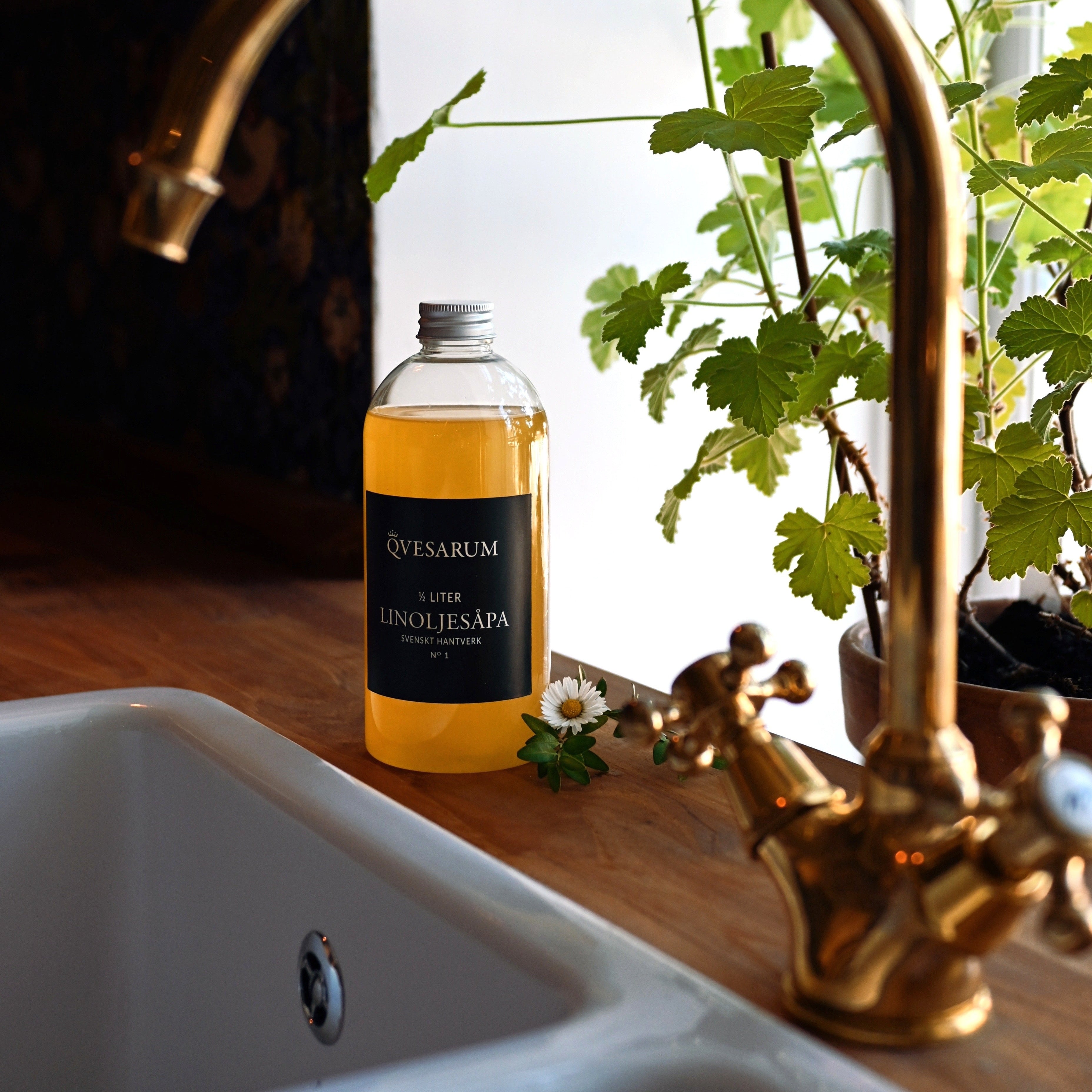 Leinölseife Qvesarum ½ L