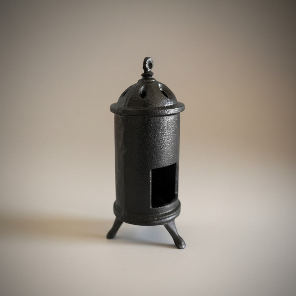 Kamin för värmeljus