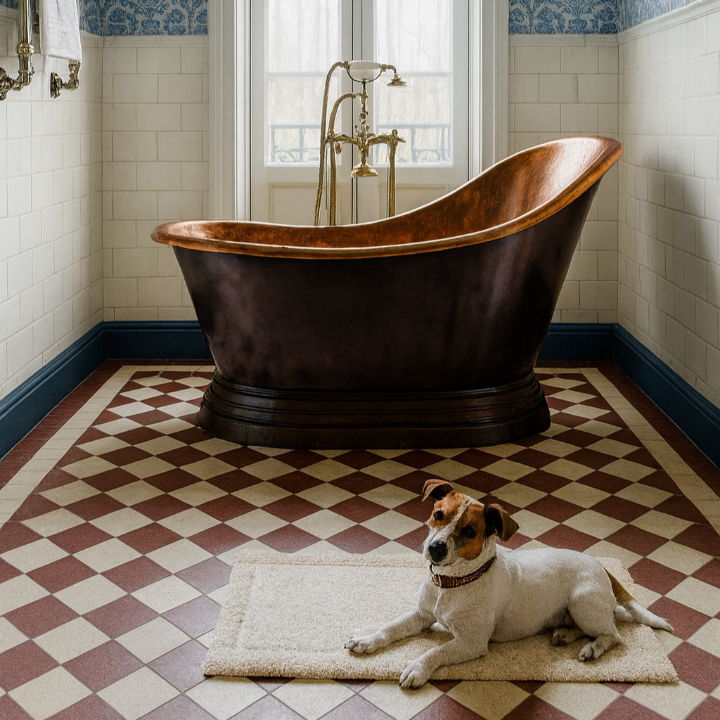 Kupferbadewanne Snogeholm