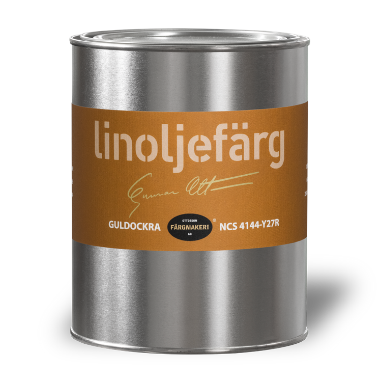 Leinölfarbe Ocker Ottossons