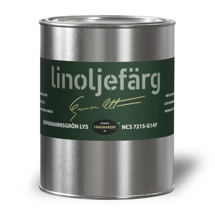 Kopenhagen Grün LYS Linoleum Farbe