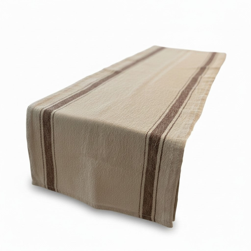 Löpare Hörte Natur/Mocca 40x200