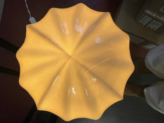 Badrumslampa Vägg Marit Mässing/Opal Beige Liten