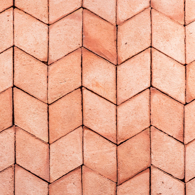 Terrakottaboden-Raute