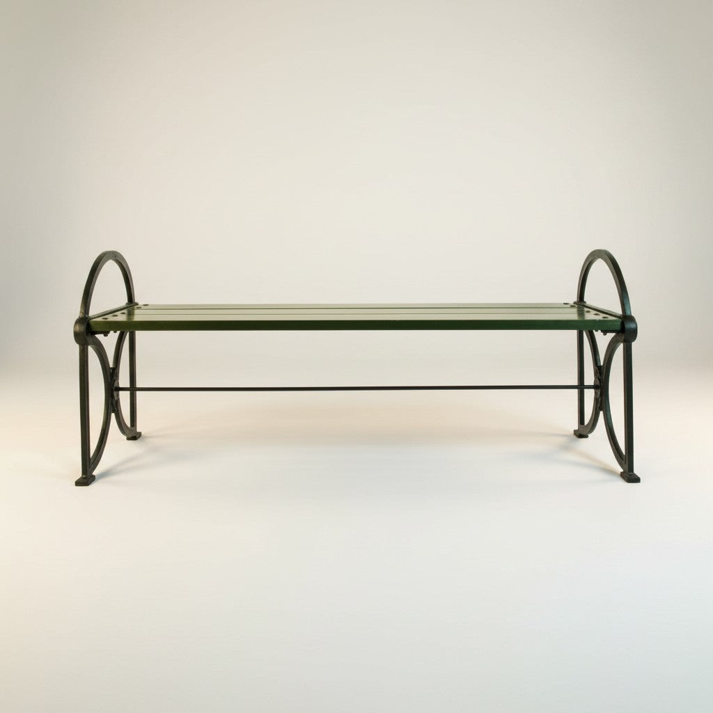 Movitz Gartenbank Waggon grün