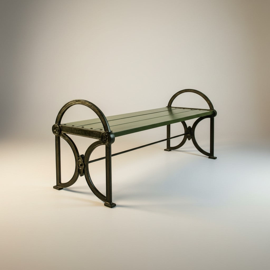 Movitz Gartenbank Waggon grün