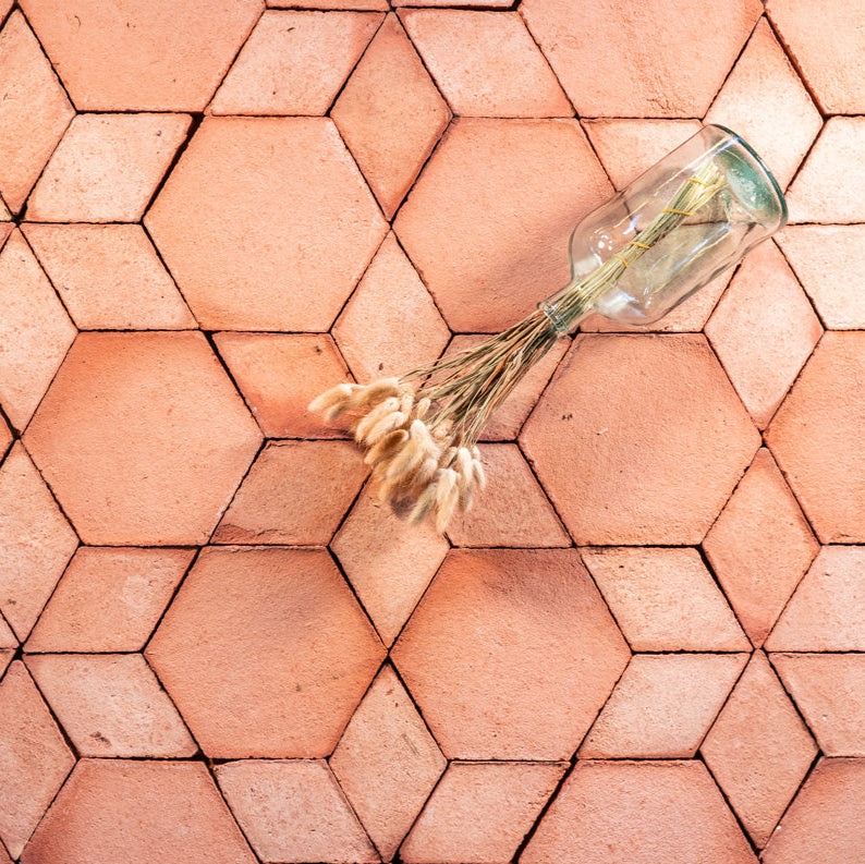 Terrakottaboden-Raute