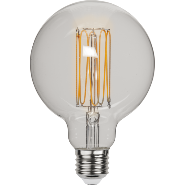 LED-Lampe E27 G95 DecoLED Grace clear