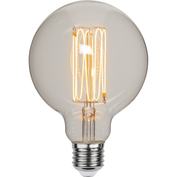 LED-Lampe E27 G95 DecoLED Grace clear