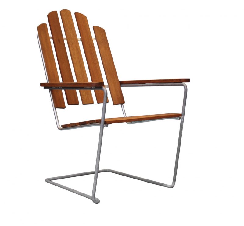 Grythyttan Liegestuhl A3 Teakholz