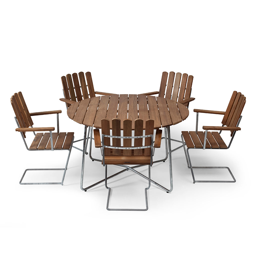 Grythyttan Tisch 9A 100 Teakholz