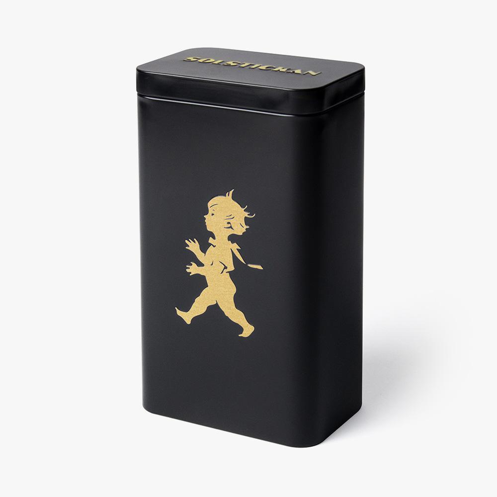 Solstickan Kaffeekanne schwarz/gold