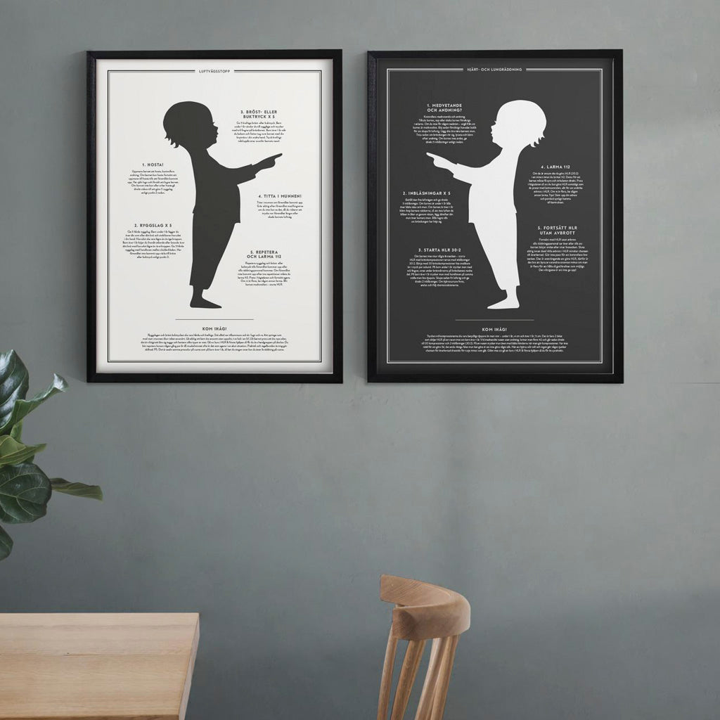 Poster Karin & Johan "The life