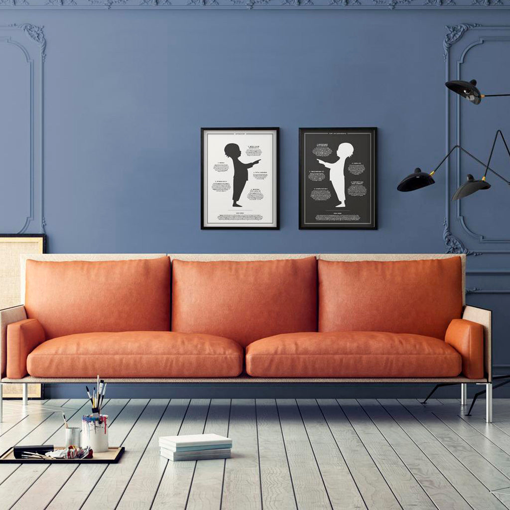 Poster Karin & Johan "The life