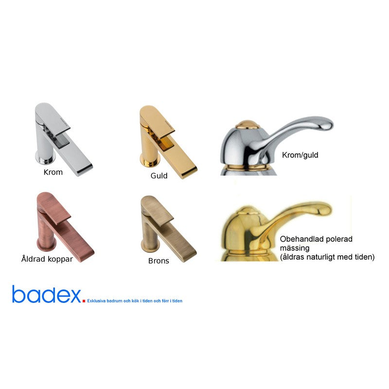 Duschblandare Lady åldrad koppar