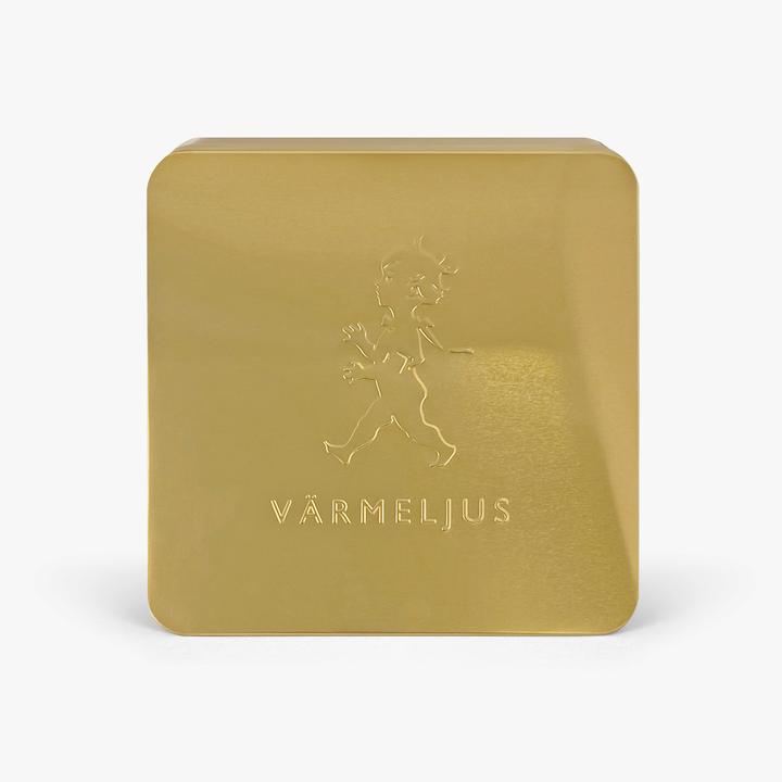 Solstickan värmeljuslåda Guld