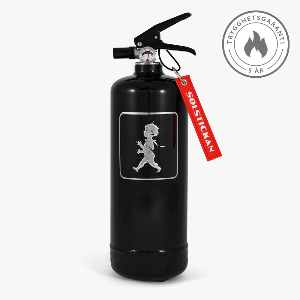 Solstickan brandsläckare svart