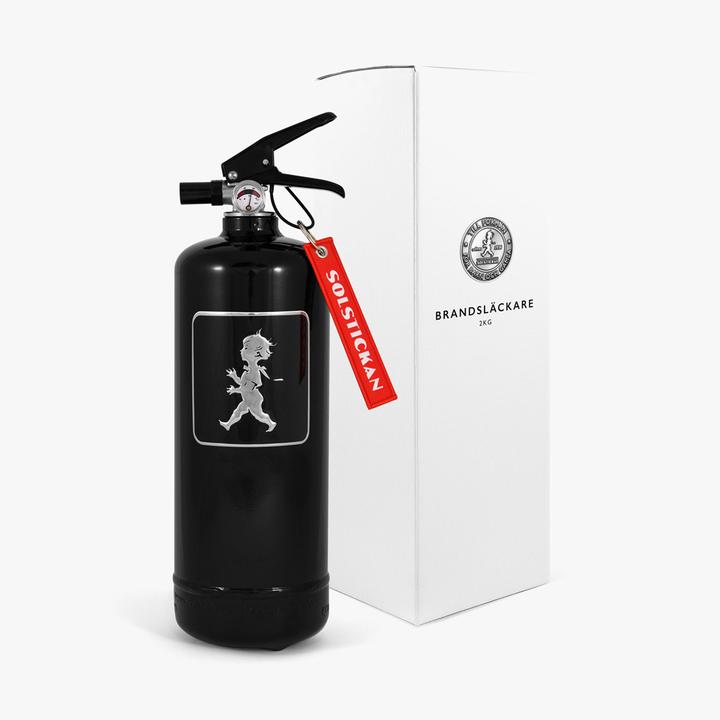 Feuerlöscher Solstickan 2 kg schwarz