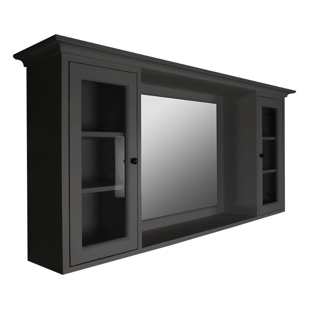 Agnes Wandschrank groß Anthrazitgrau