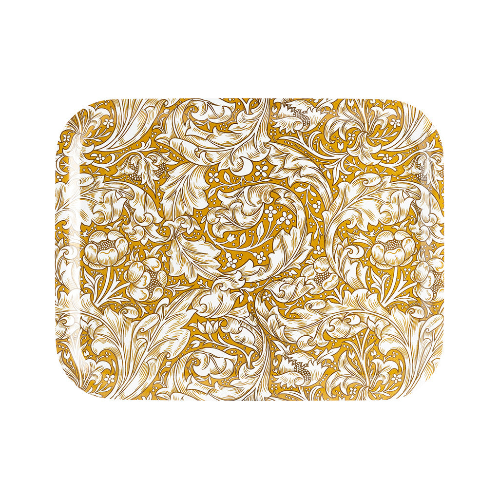 Tablett Bachelor's Button 36x28 cm, 43x33 cm