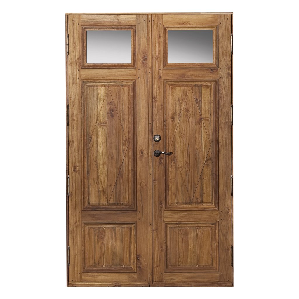 Christinehof pardörr teak