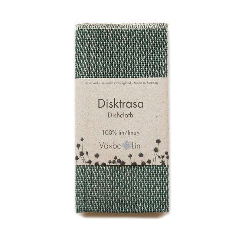Geschirrtuch Leinen Moosgrün Växbo L