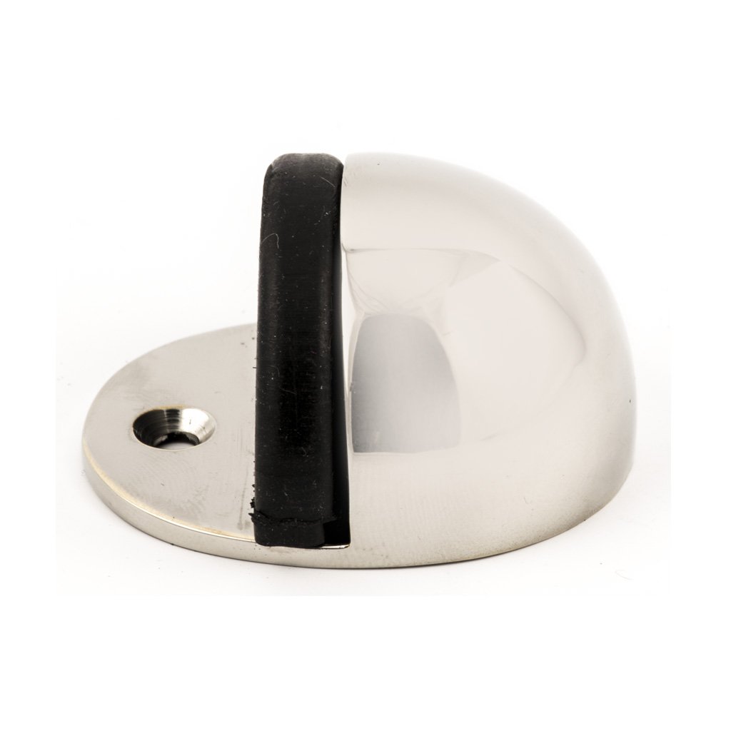 Türstopper Boden aus vernickeltem Messing