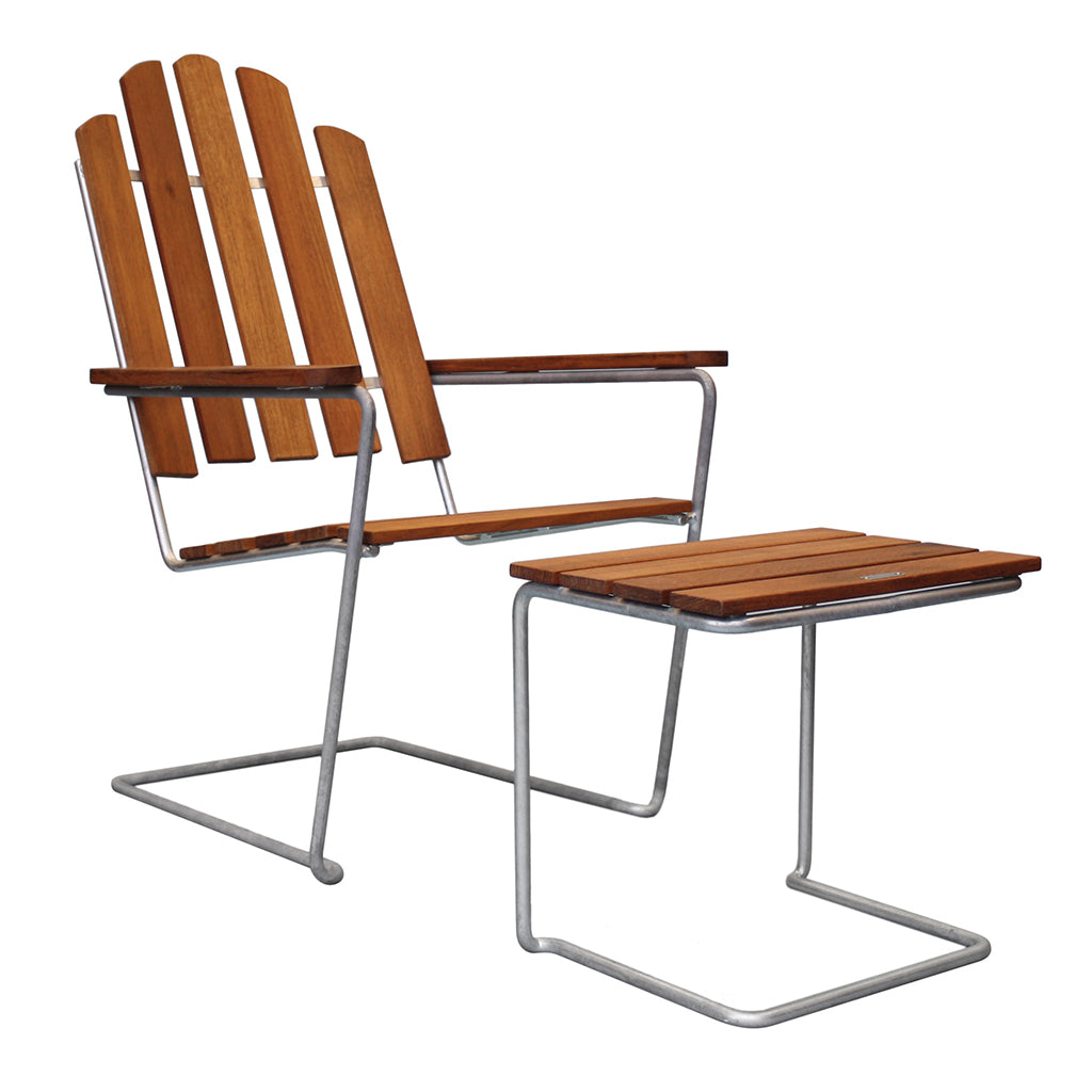 Grythyttan Liegestuhl A3 Teakholz
